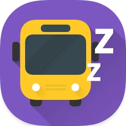 Ikon Alarm Halte: Bus, Kereta & MRT